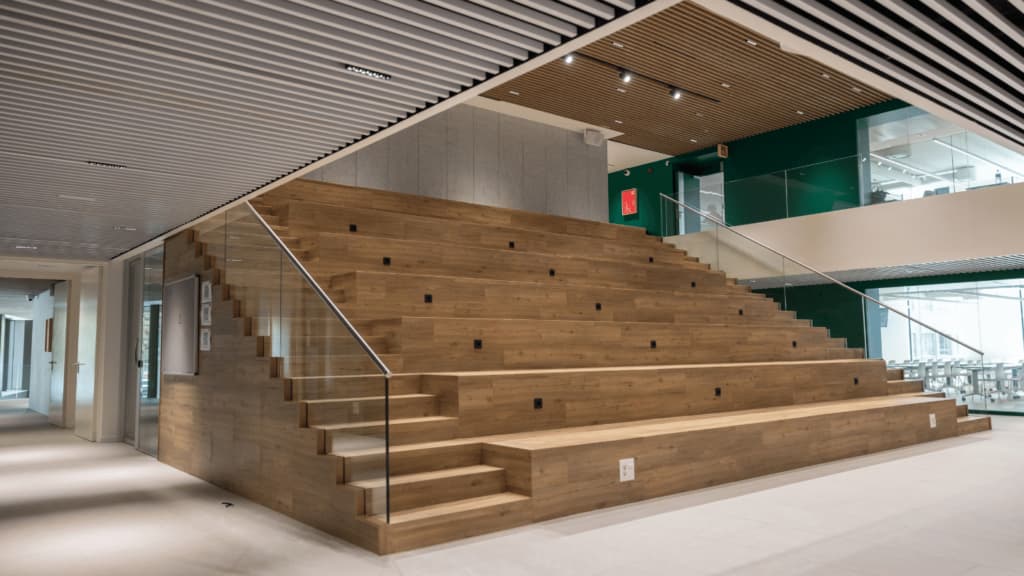 TBS Education Barcelona campus interior space